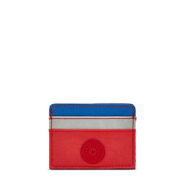 Kipling Cardy Card Holder Çanta Mavi Kırmızı | TR 1162YX